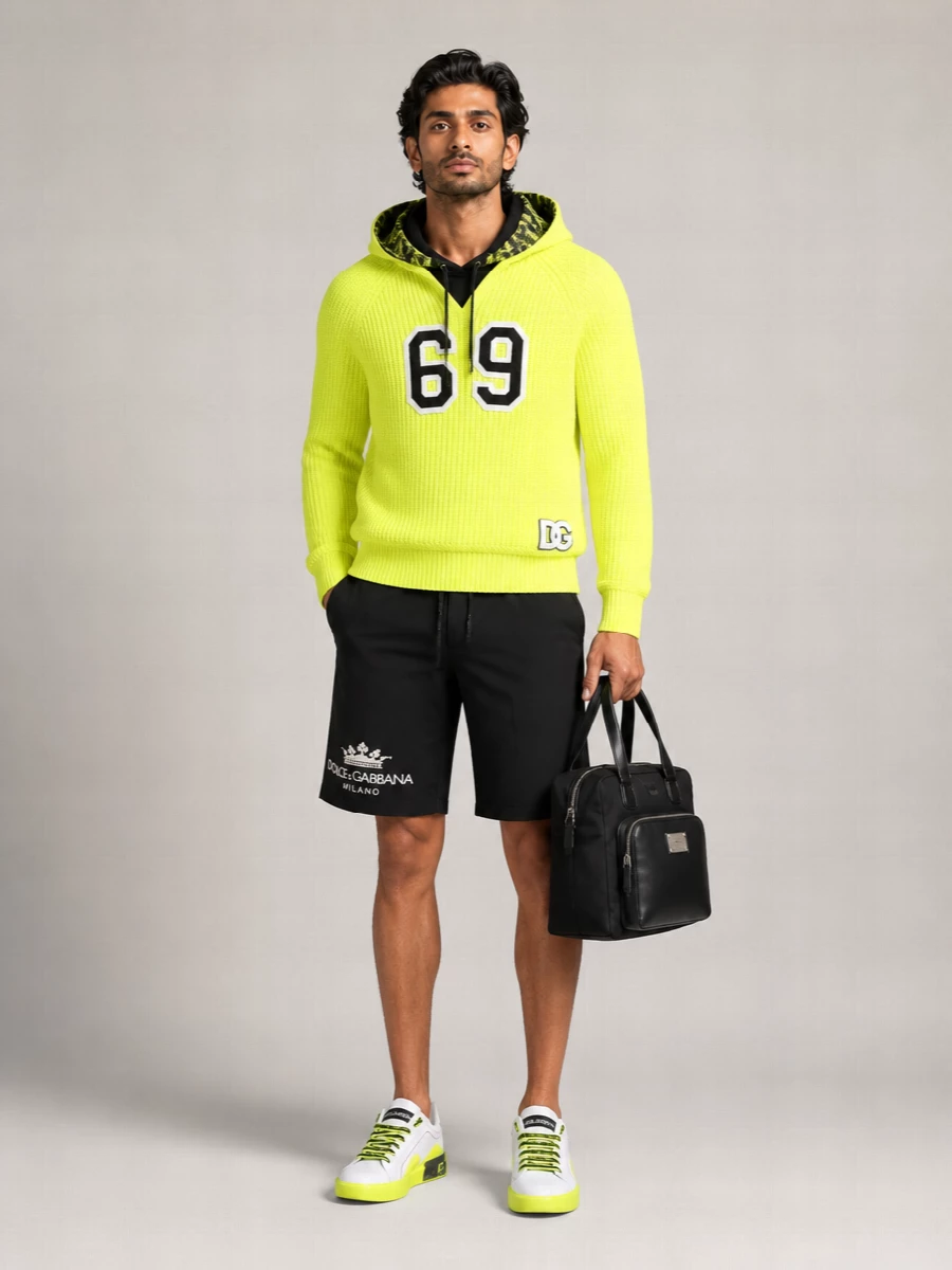 Dolce&Gabbana Cashmere Hooded Sweater