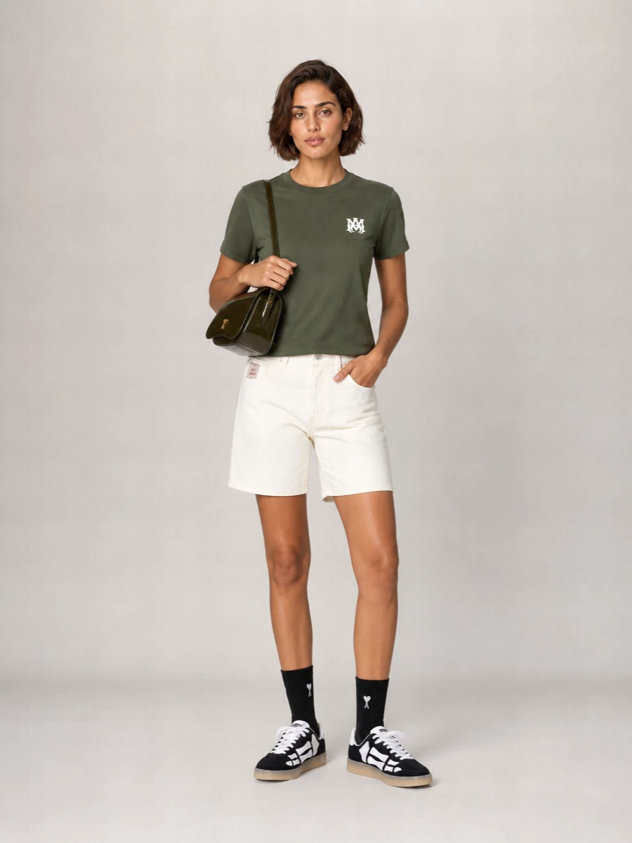 Amiri Cotton Logo Print T-Shirt