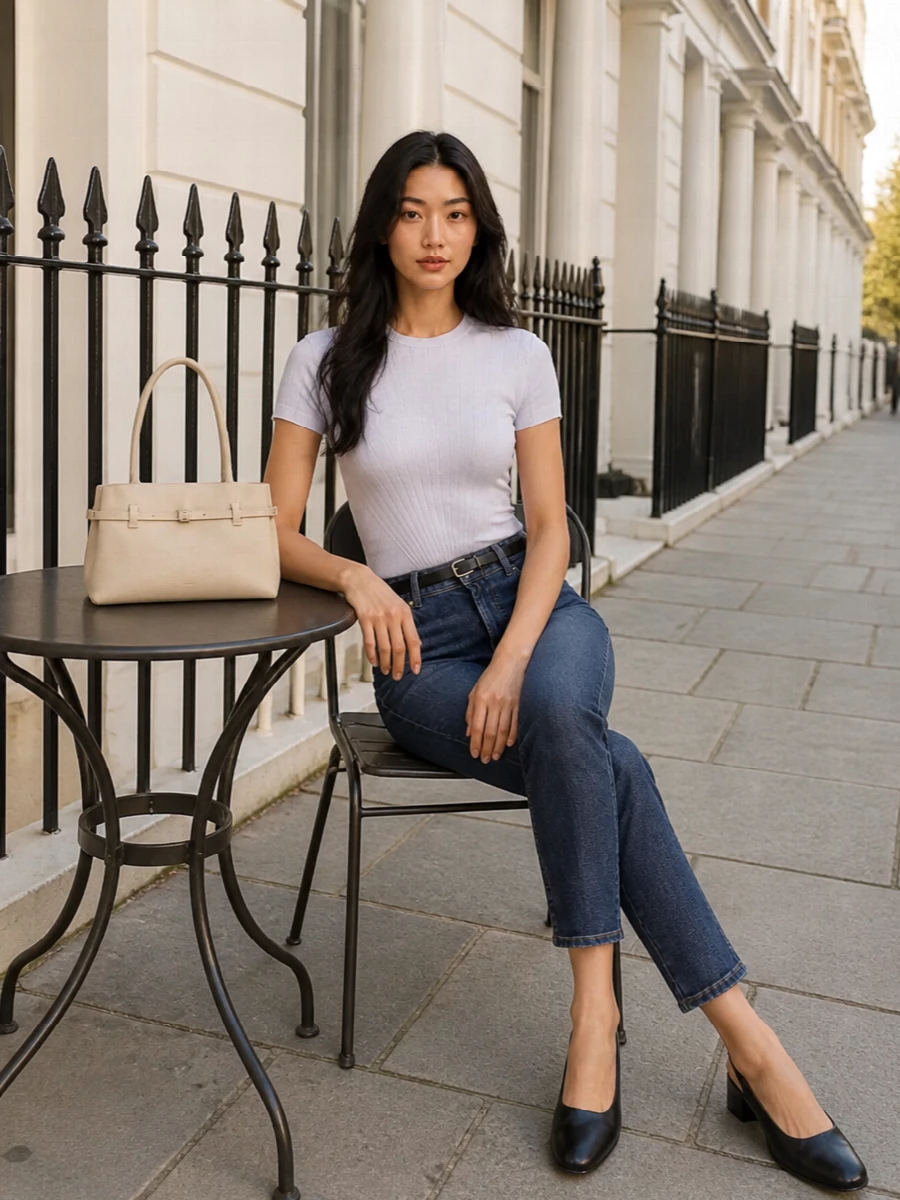 Sportmax jeans ribbed knit slingback sandals