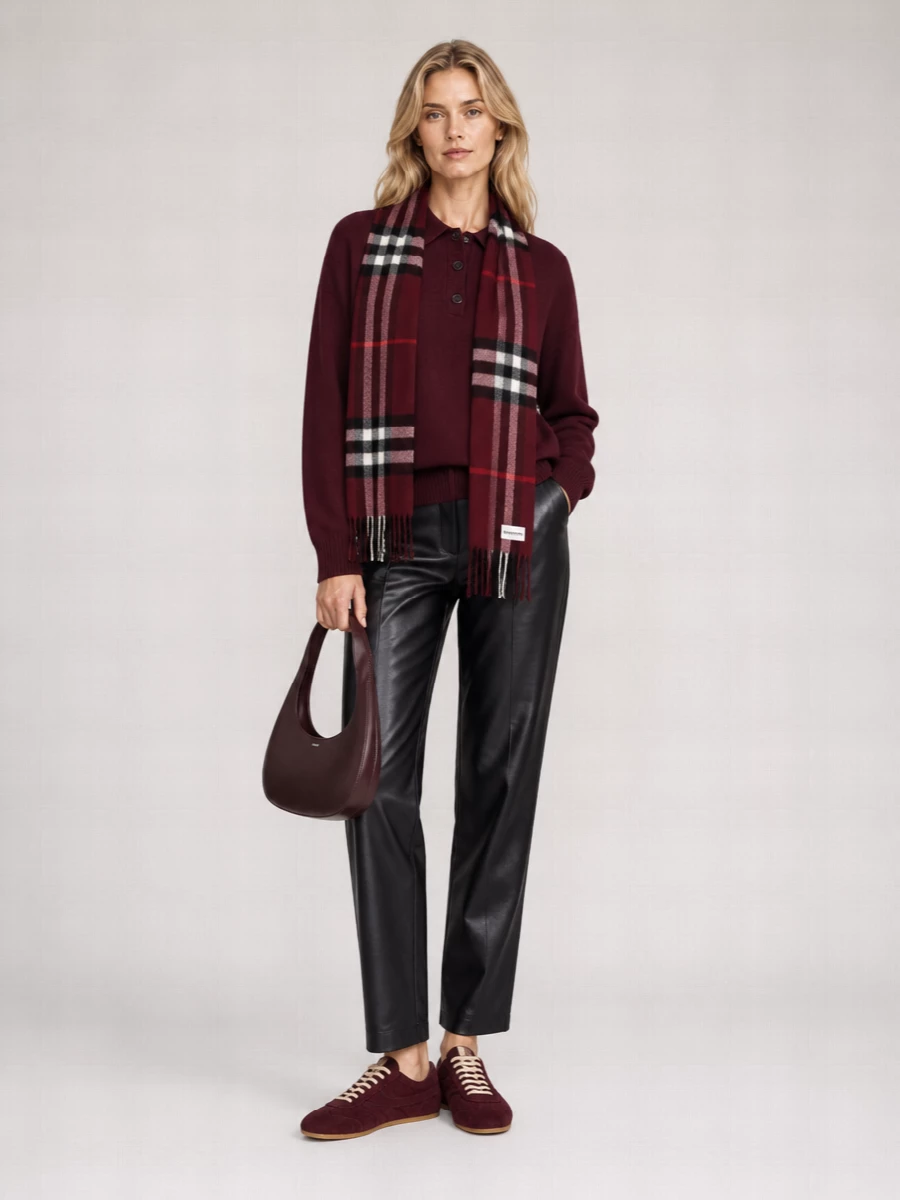 Coperni Loop Swipe Leather Clutch Bag