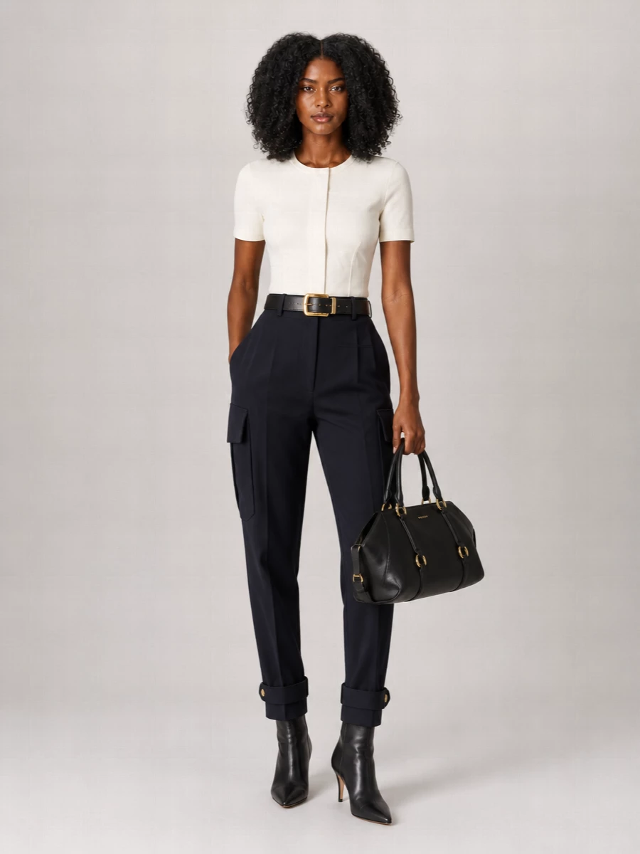 Alexander Mcqueen Tapered Cargo Trousers