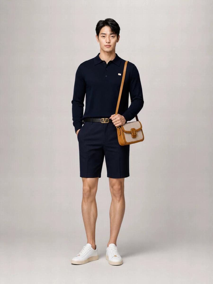 Valentino Garavani Virgin Wool Polo Jumper