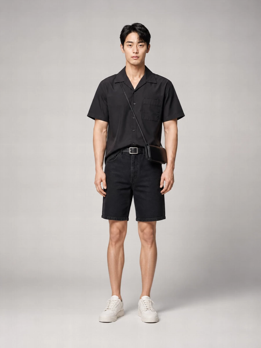 Entire Studios Cotton Short-Sleeve Shirt