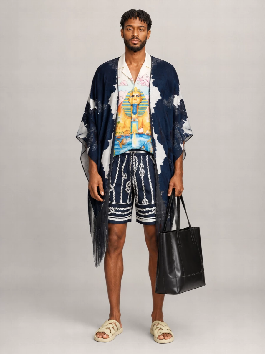 Taller Marmo Embroidered Silk Blouse