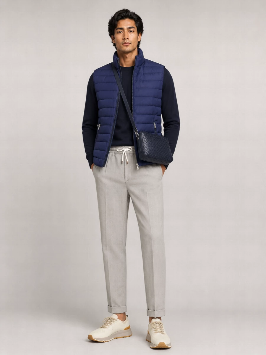 Brunello Cucinelli Sleeveless Padded Jacket