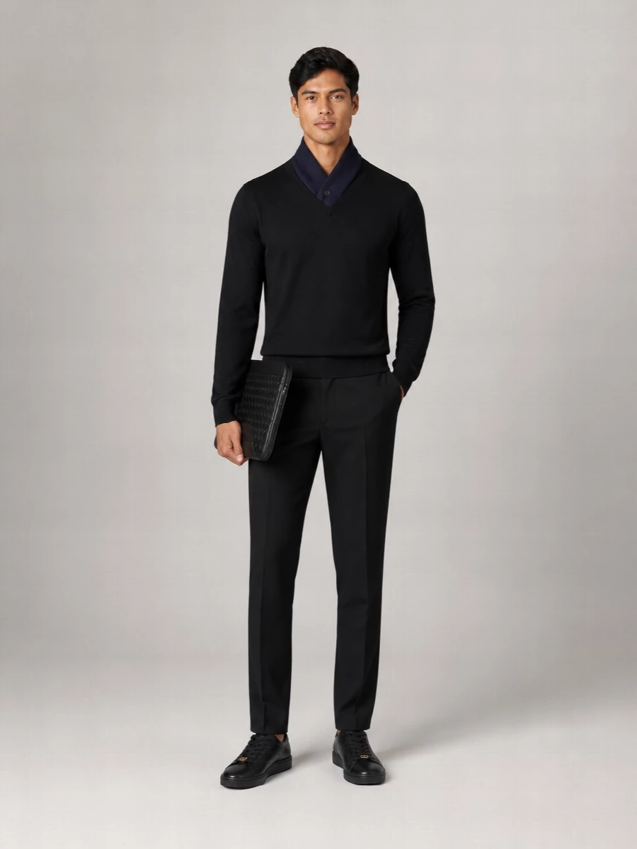 Zanone V-Neck Wool Jumper