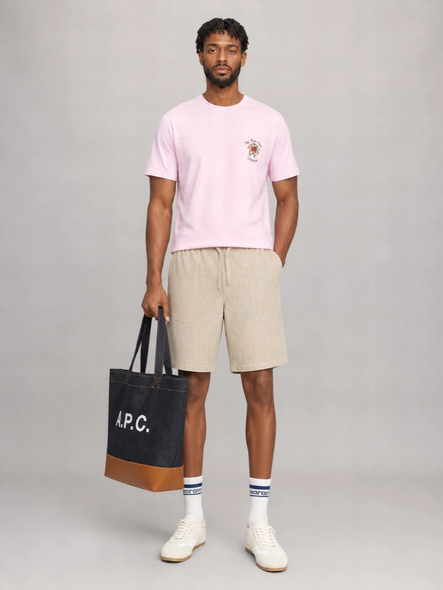 Drôle De Monsieur Cotton Slogan T-Shirt