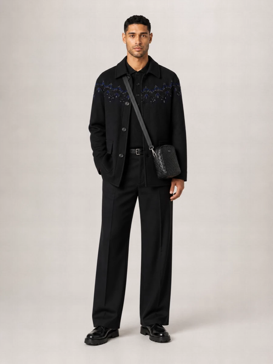 Dries Van Noten Wool-Blend Blazer