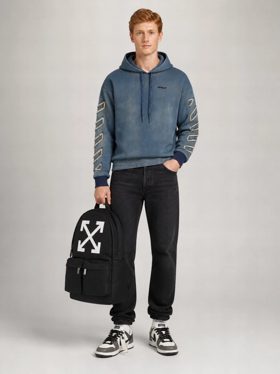 Off-White Denim Hoodie