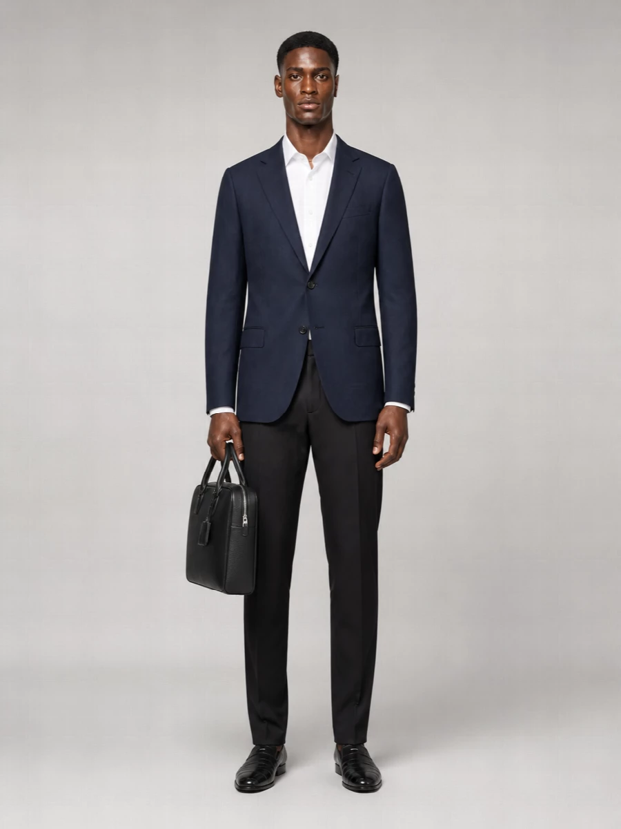 Zegna Wool Single-Breasted Coat