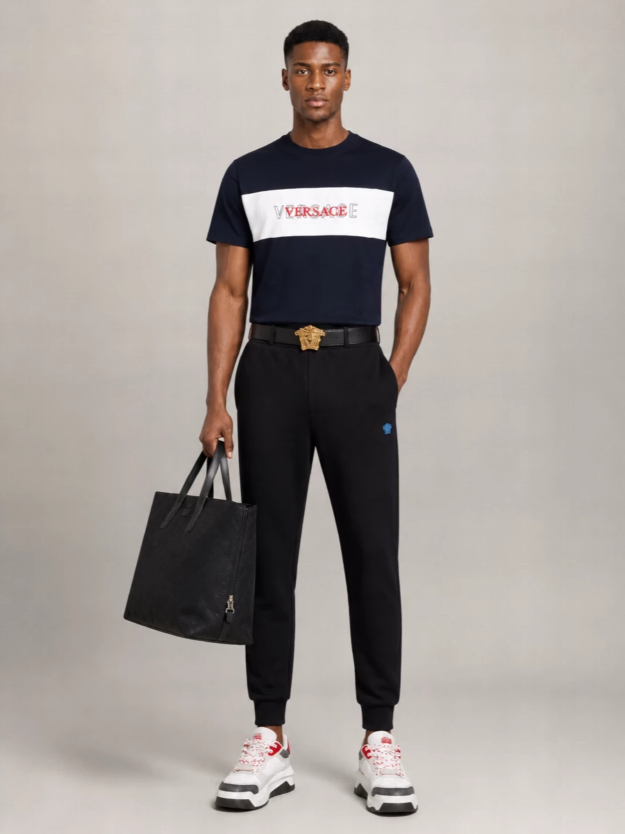 Versace Cotton Short-Sleeve T-Shirt