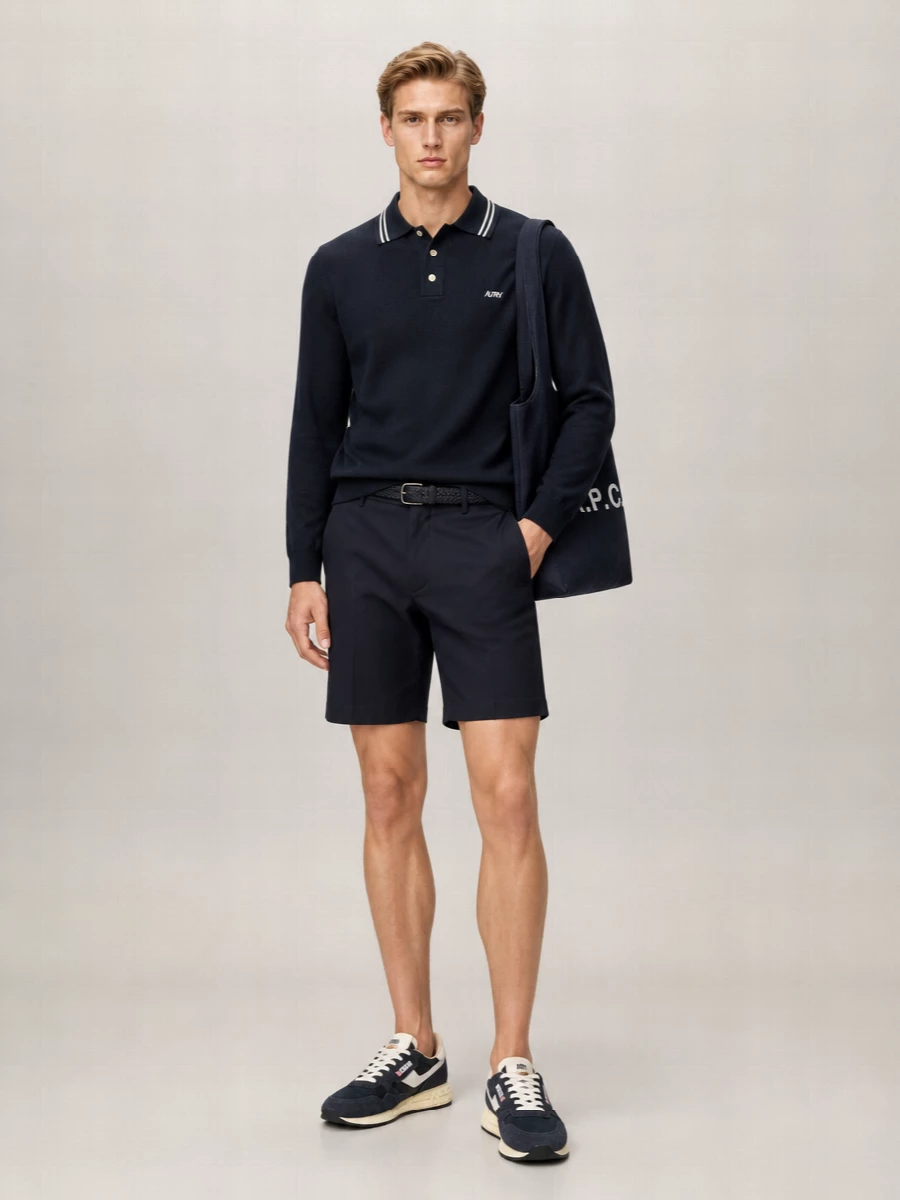 Autry Regular-Fit Chino Shorts