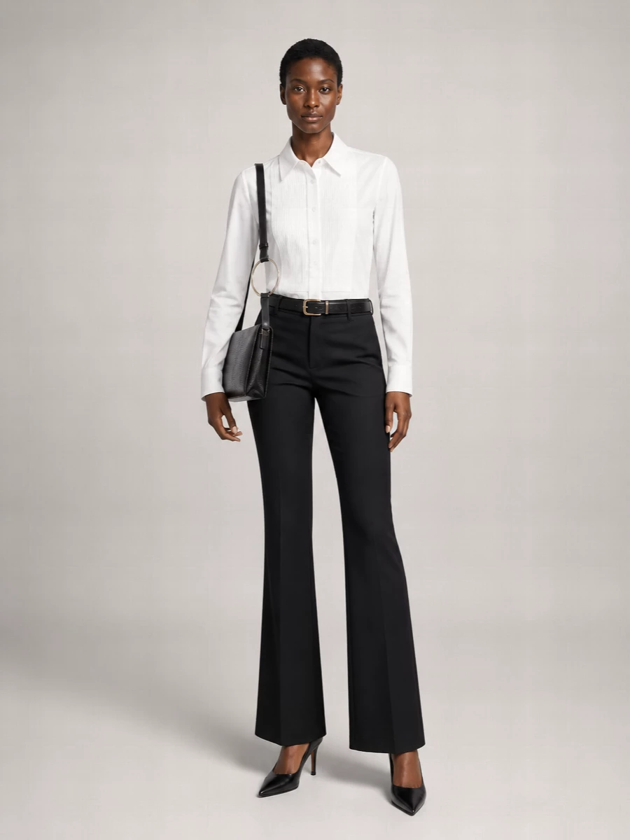 Dondup Cotton Pleated Shirt