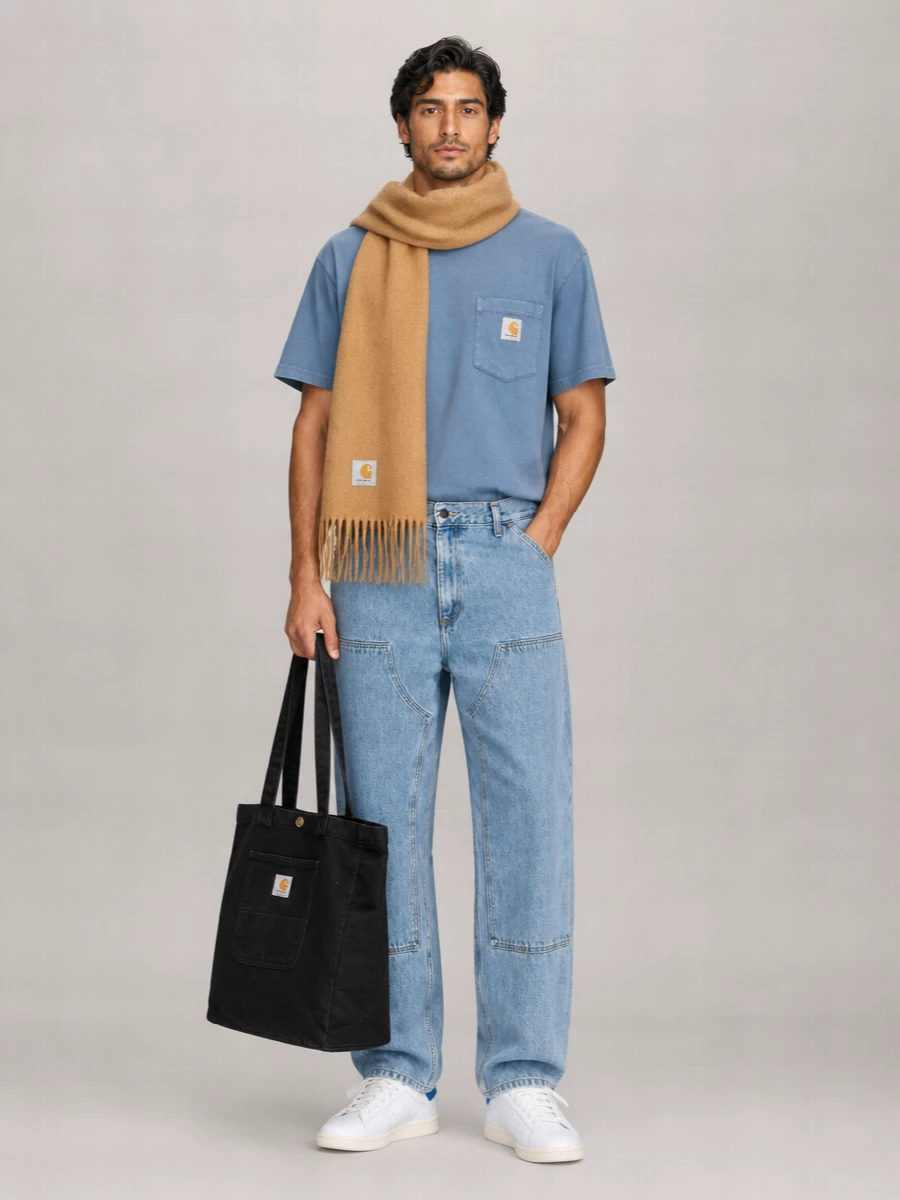 Carhartt Wip Cotton Short-Sleeve Pocket T-Shirt