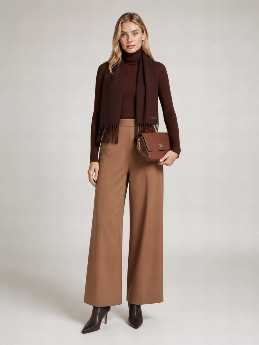 Max Mara virgin wool turtleneck sweater