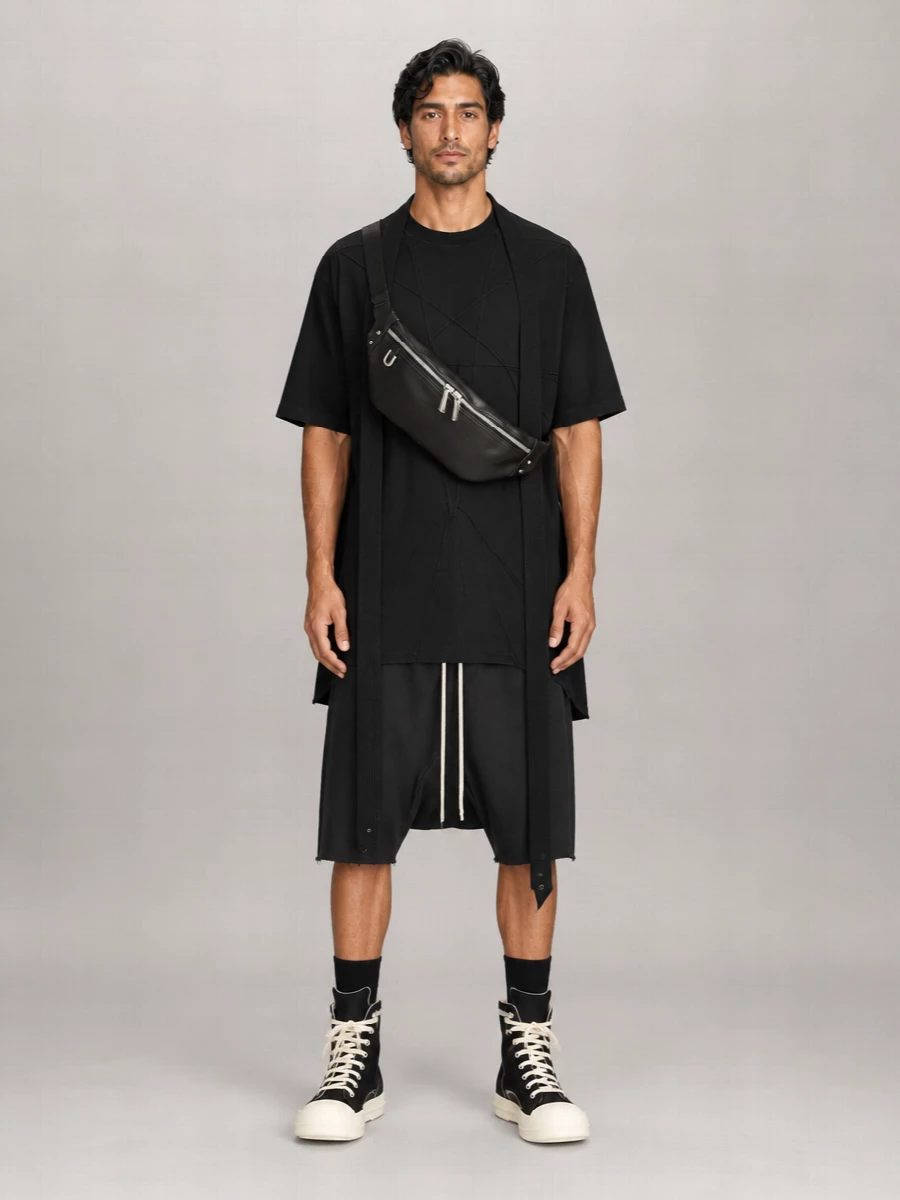 Rick Owens Drkshdw Cotton Straight-Leg Pants