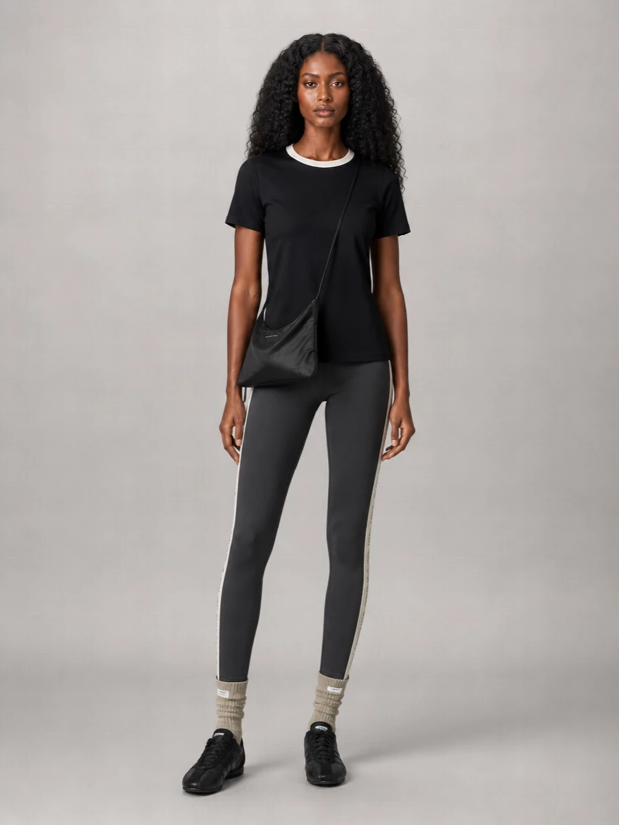 Adidas By Stella Mccartney Paneled Lace-Up Sneakers