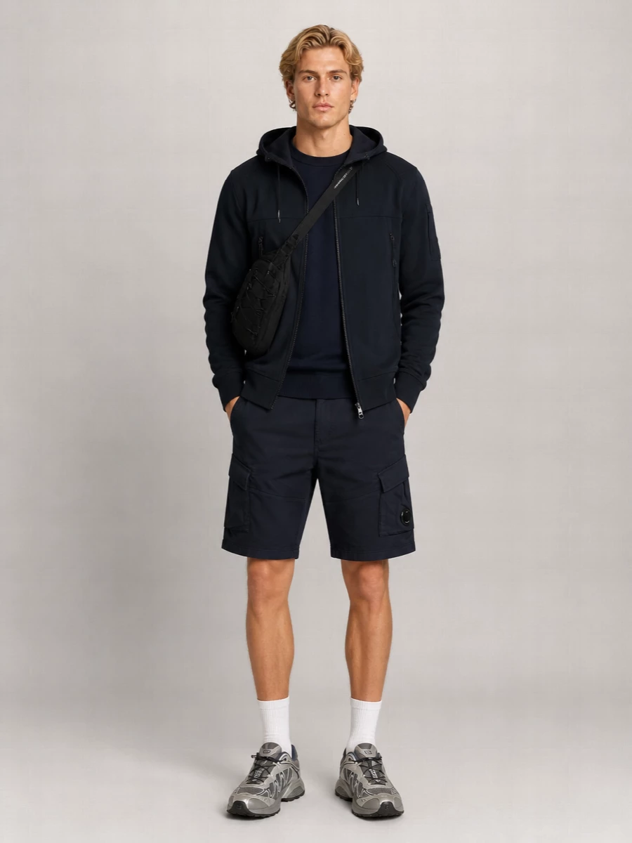 C.p. Company Hooded Softshell Jacket