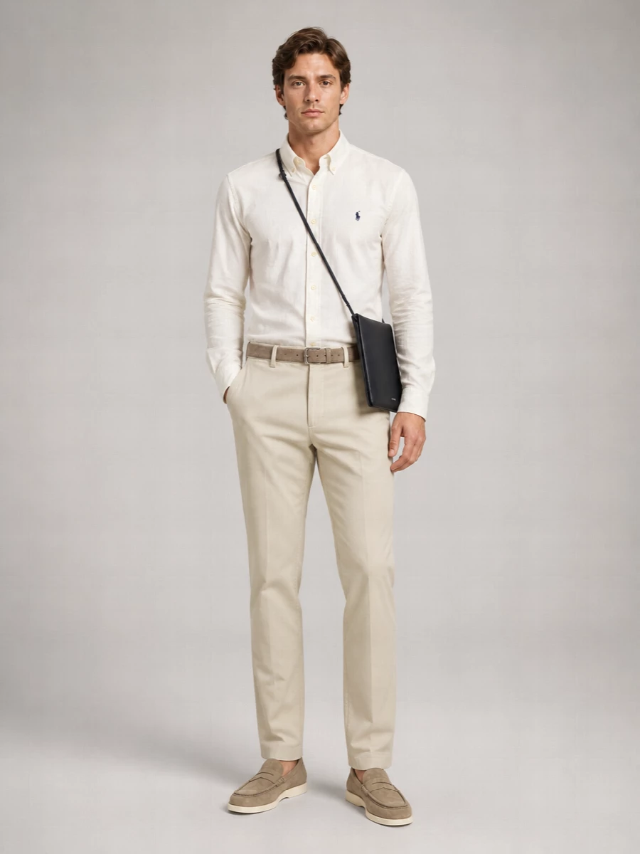 Polo Ralph Lauren Linen Custom-Fit Shirt