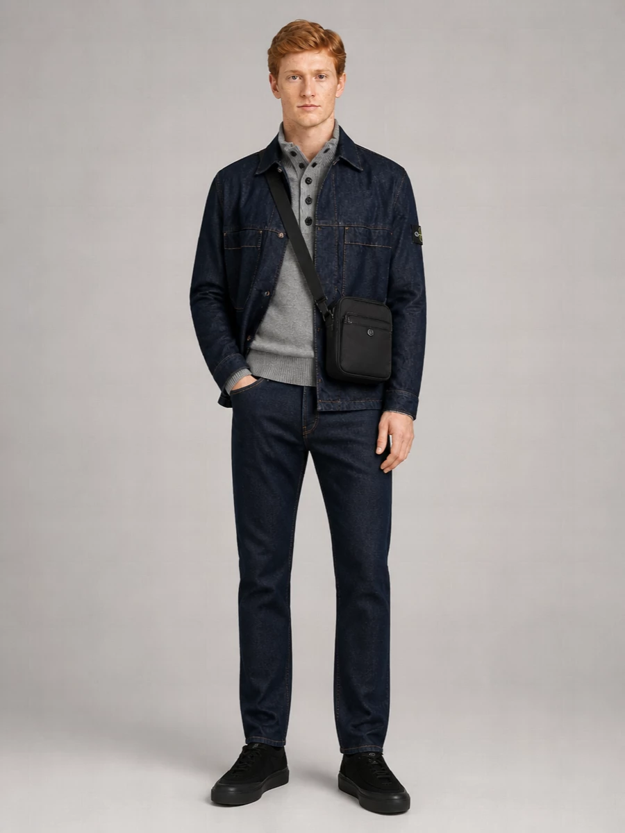 Stone Island Cotton Shirt Jacket
