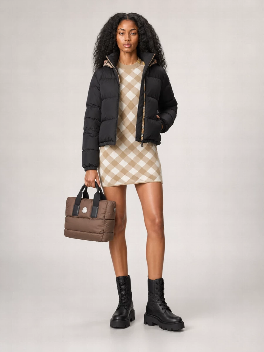 Moncler Caradoc Mini Quilted Shoulder Bag