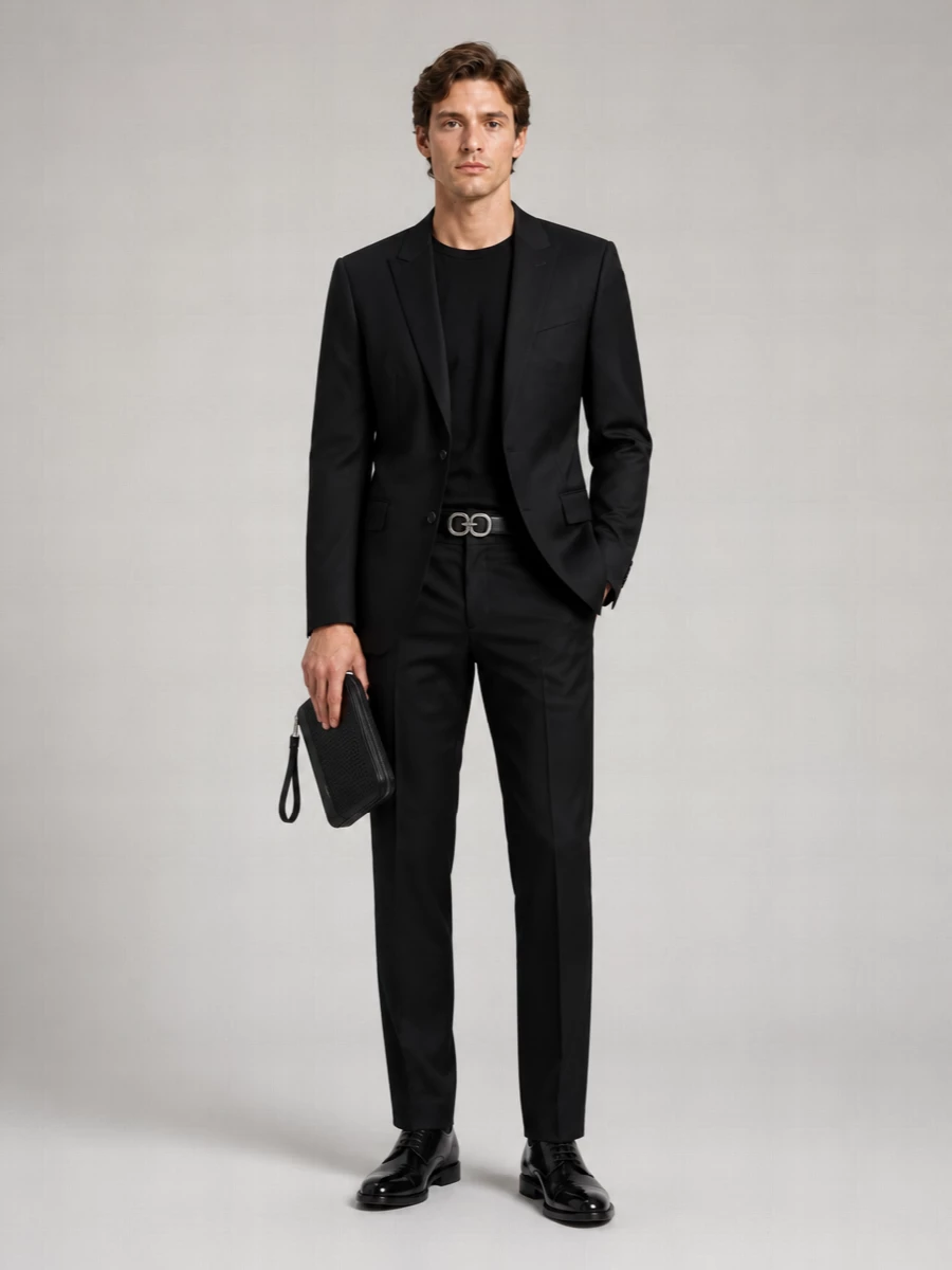 Dolce&Gabbana Wool Blend Single-Breasted Suit Jacket