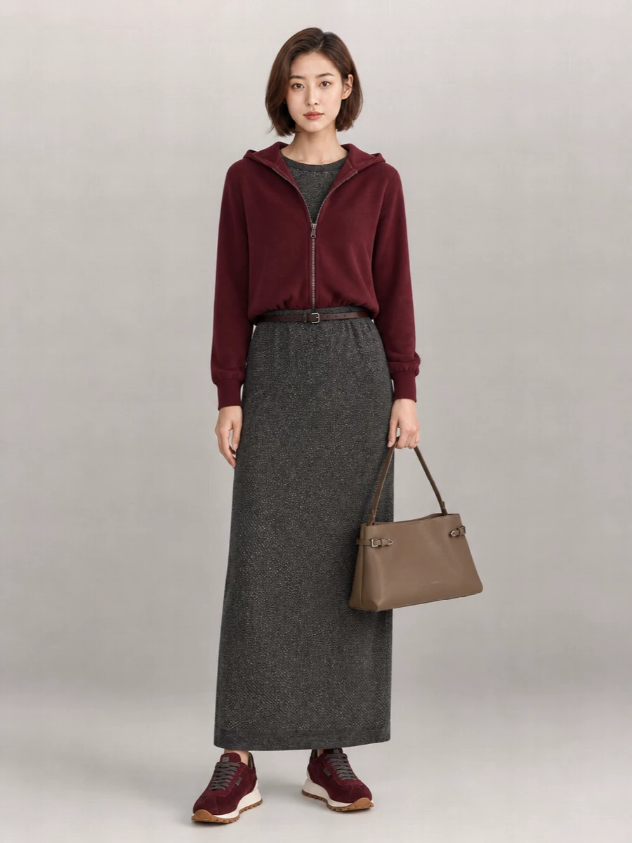 Brunello Cucinelli Cotton Sweatshirt Jacket