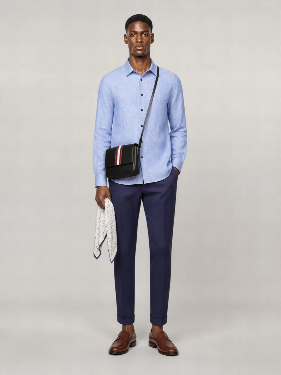 Paul Smith Linen Tailored-Fit Shirt
