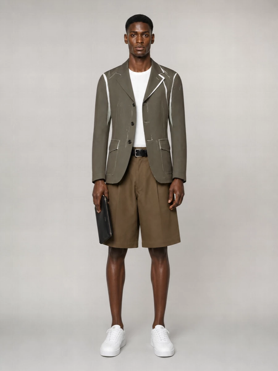 Comme Des Garçons Single-Breasted Suit Jacket