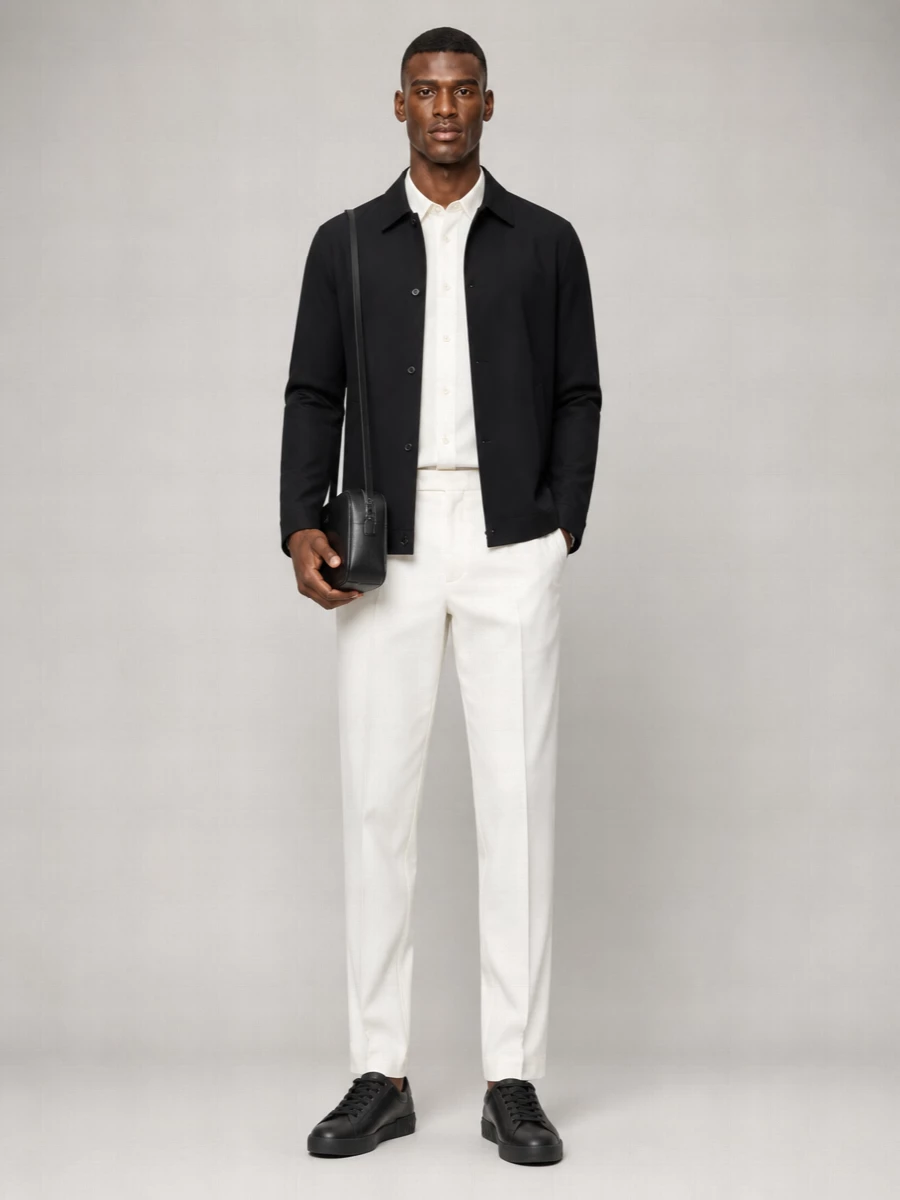Dolce&Gabbana Leather Portofino Low-Top Sneakers