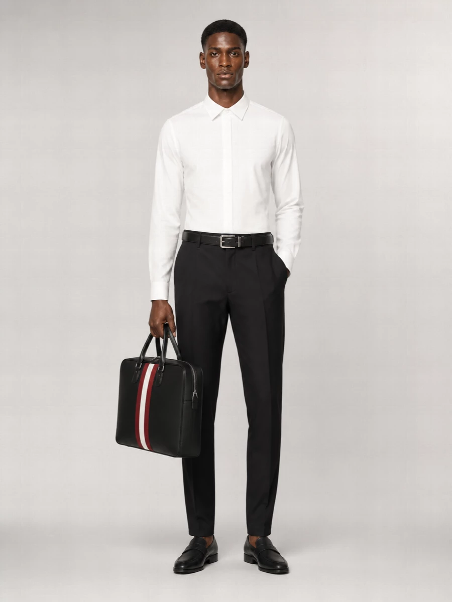 Bally Nylon Briefcase