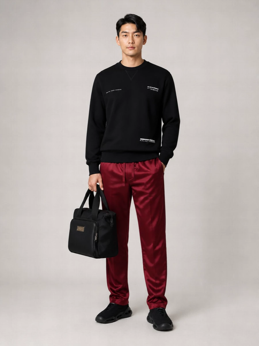 Dolce&Gabbana Cotton Logo-Print Sweatshirt