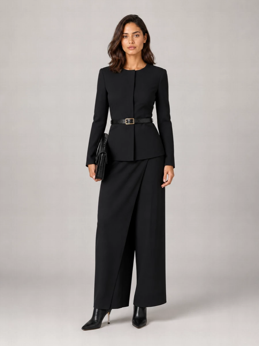 The Andamane Stretch Gabardine Blazer