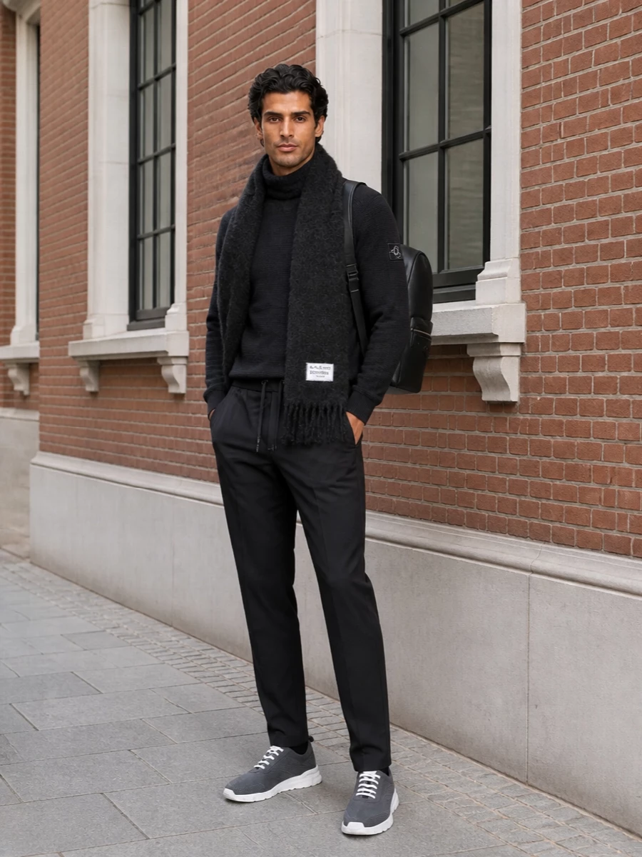 Calvin klein knit herno trousers kiton sneakers