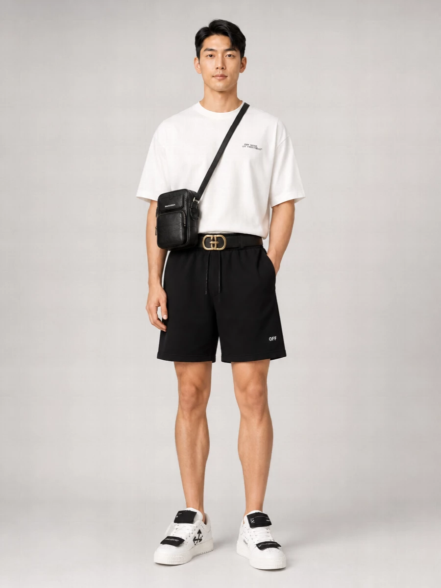 Off-White Cotton T-Shirt