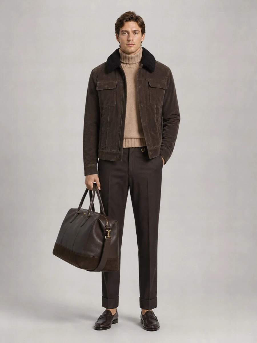 Tom Ford Crocodile-Print Leather Loafers