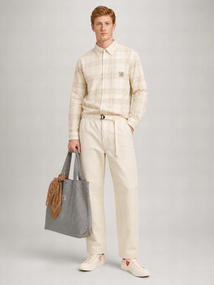 Carhartt Wip Corduroy Embroidered Shirt