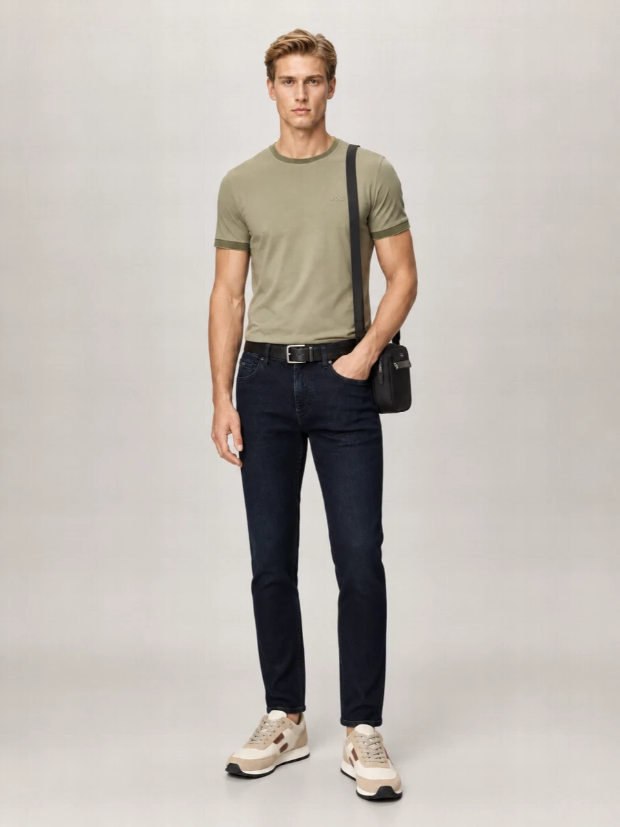 Boss Short-Sleeve Cotton T-Shirt
