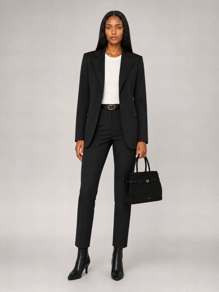 Sportmax High-Rise Cigarette Trousers
