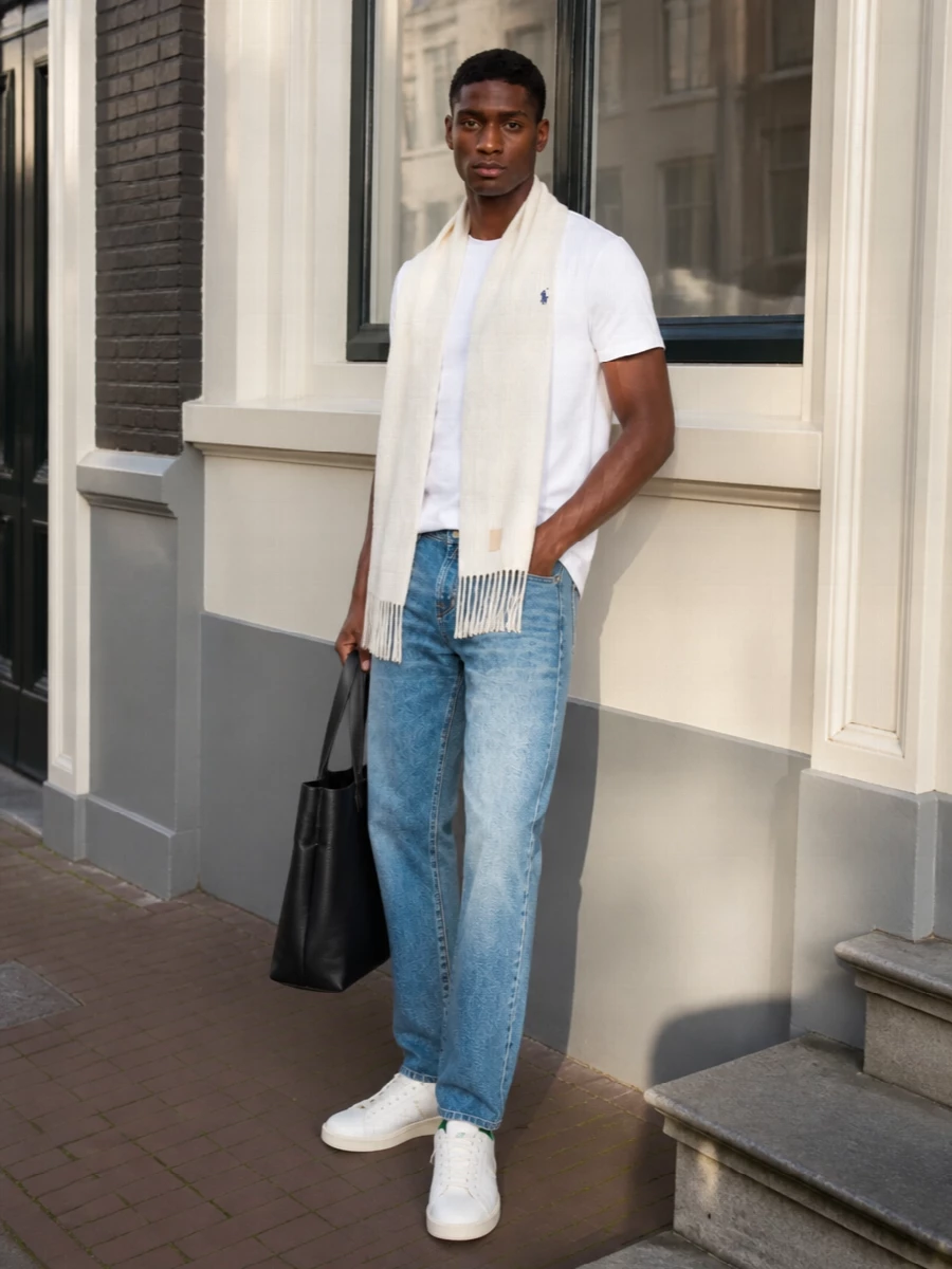 Polo ralph lauren tee jeans stan smith sneakers