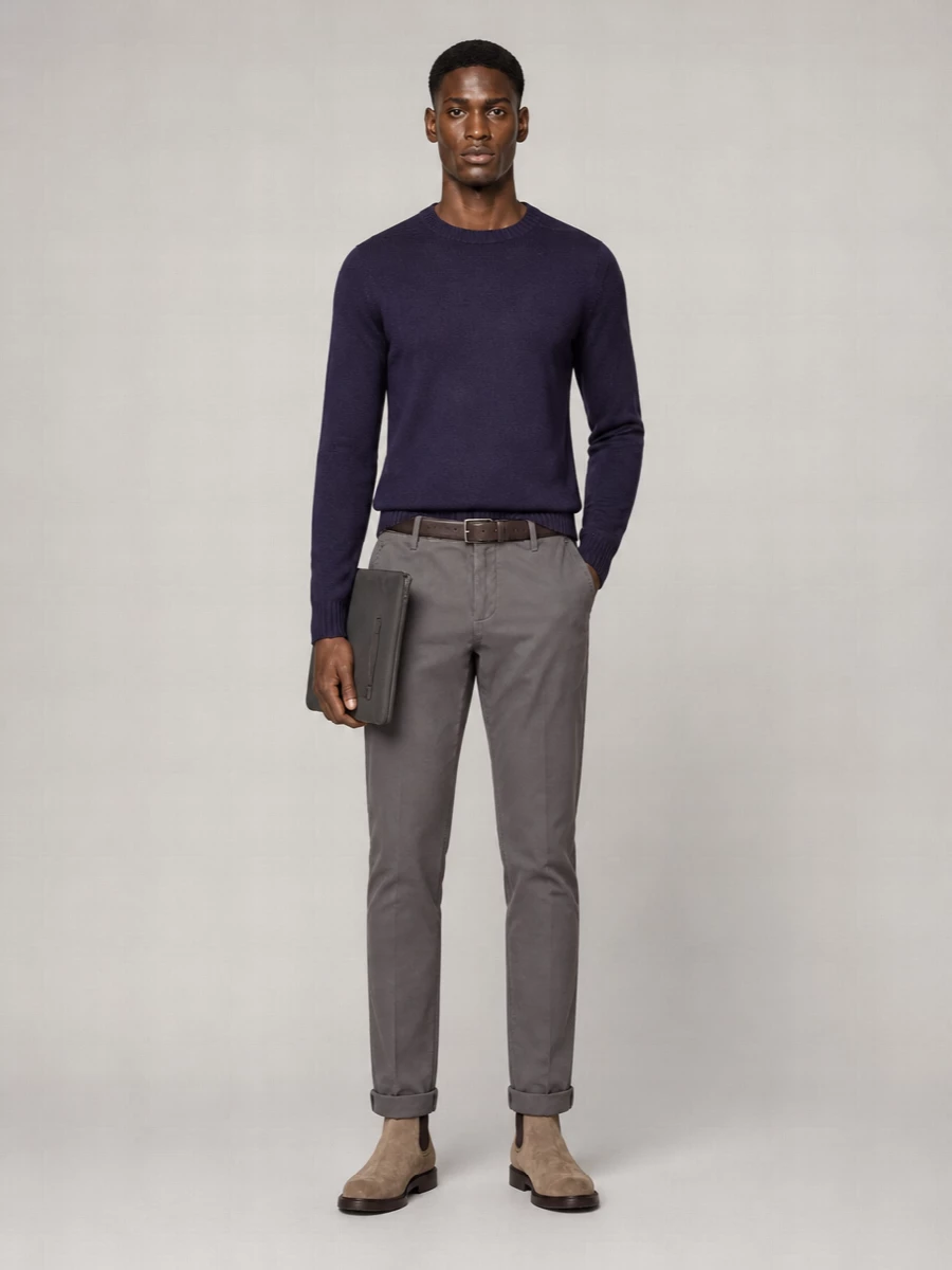 Dondup Slim-Fit Gabardine Chinos