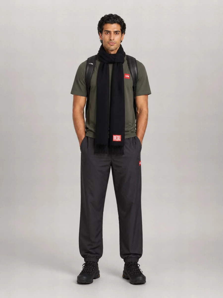 Diesel Wool Scarf