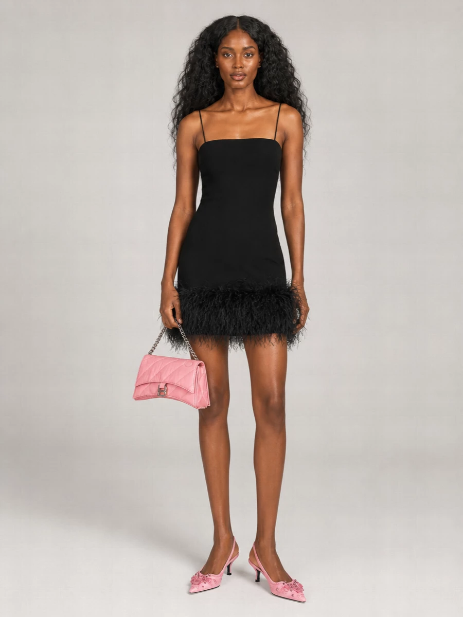 Balenciaga Crush Small Leather Shoulder Bag