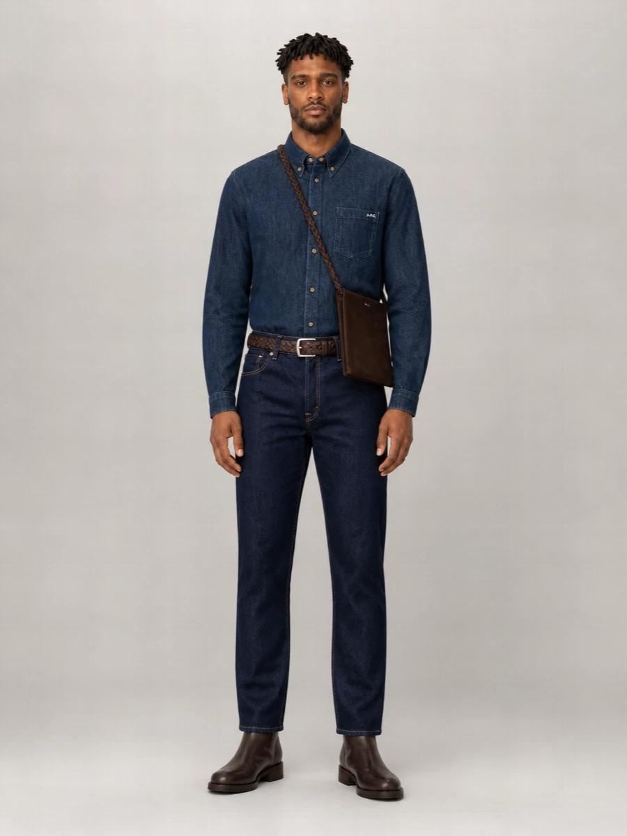 7 For All Mankind Modern Straight Denim Jeans
