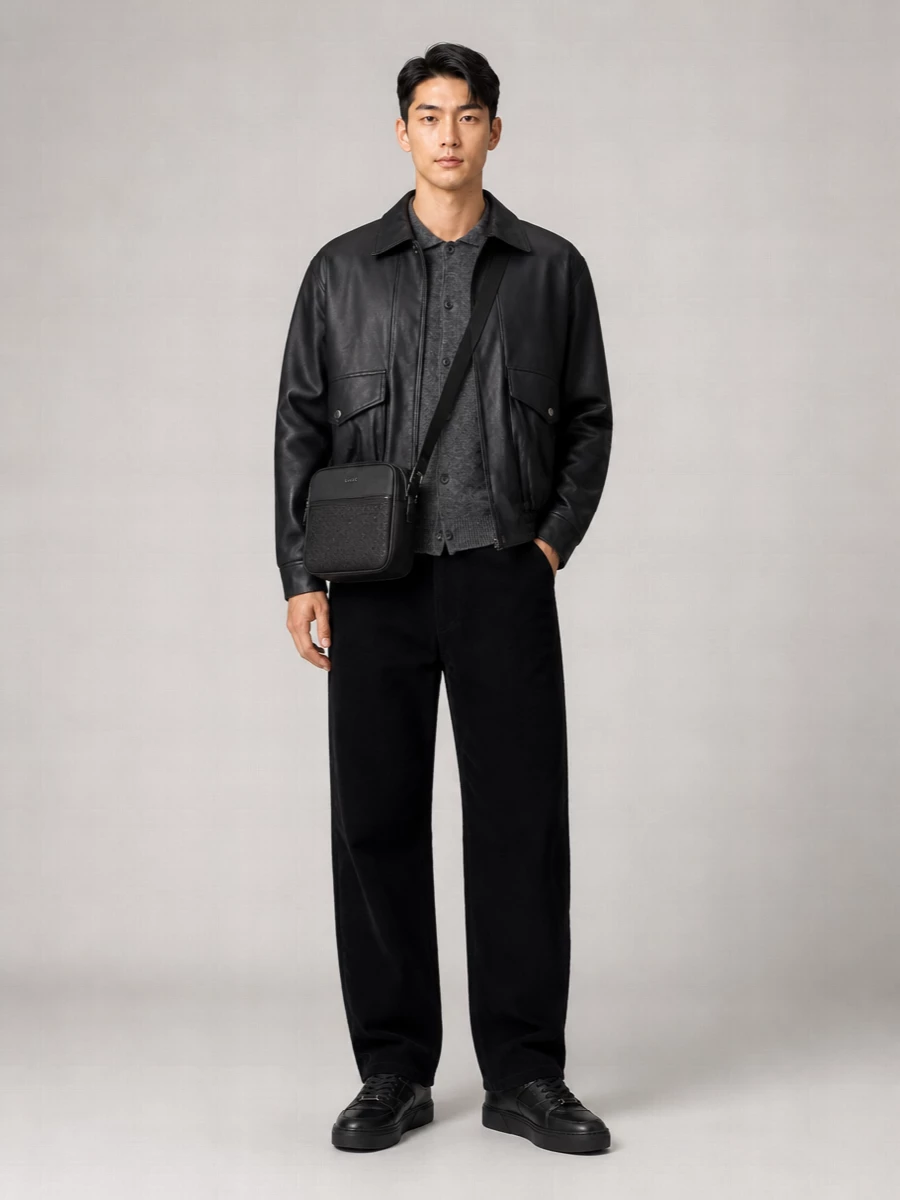 Dunst Leather Coat