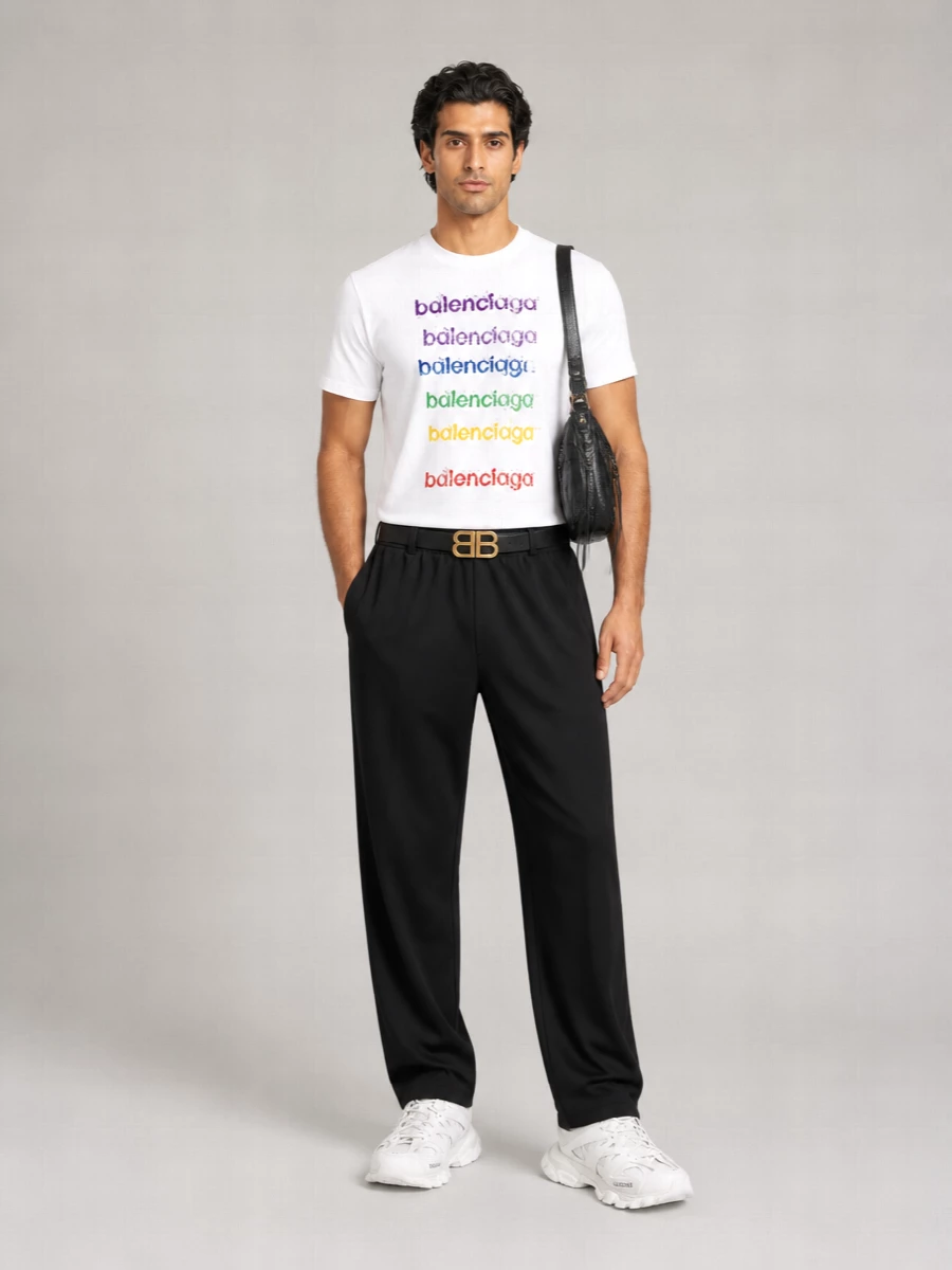 Balenciaga Mesh And Nylon Low-Top Sneakers