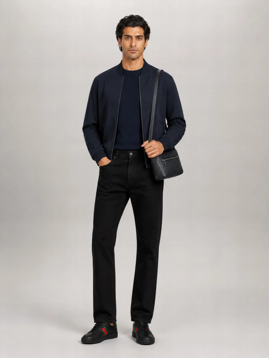 Gucci Black Bomber Jacket