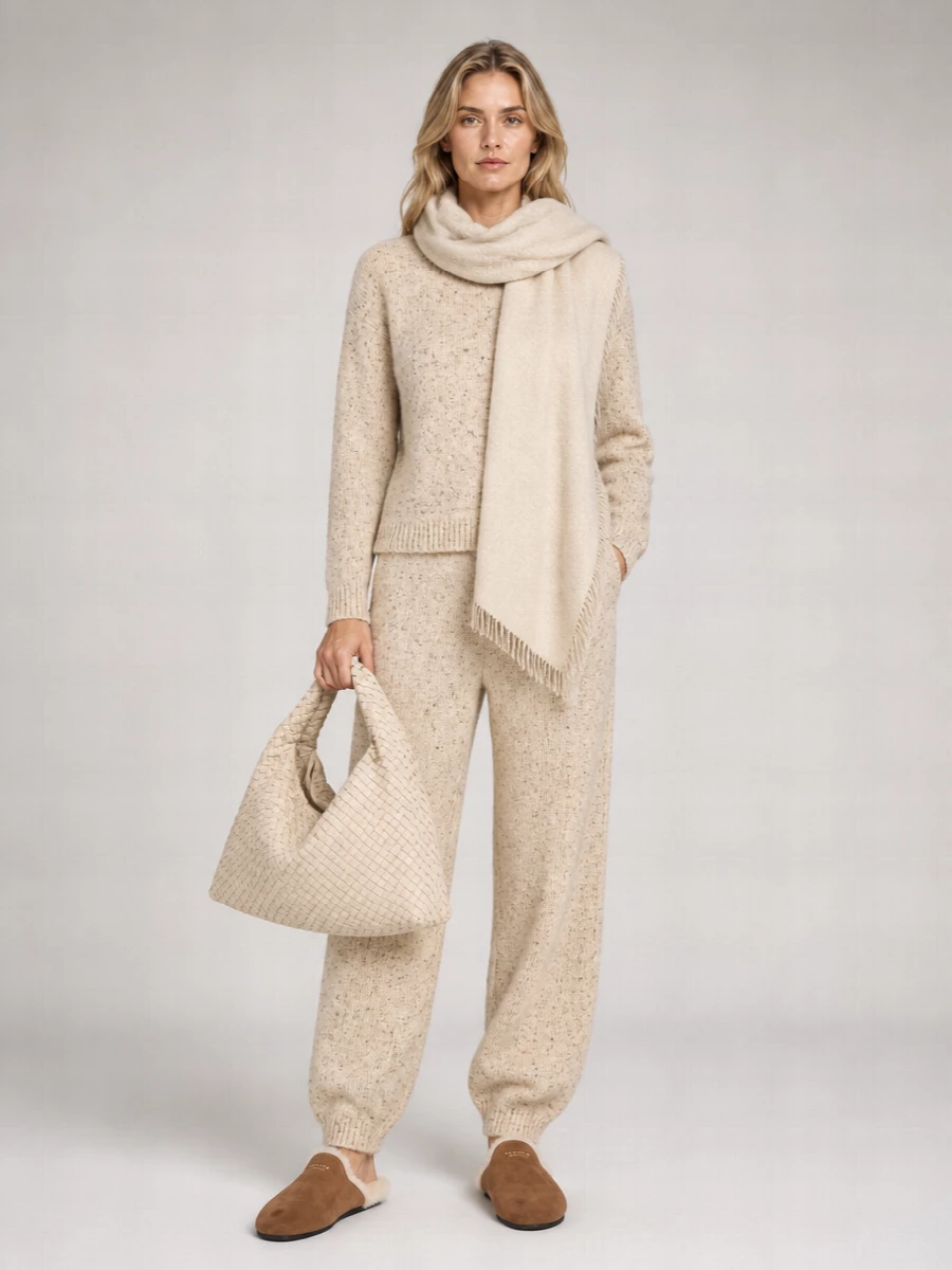 Fabiana Filippi Wool-Blend Straight-Leg Pants