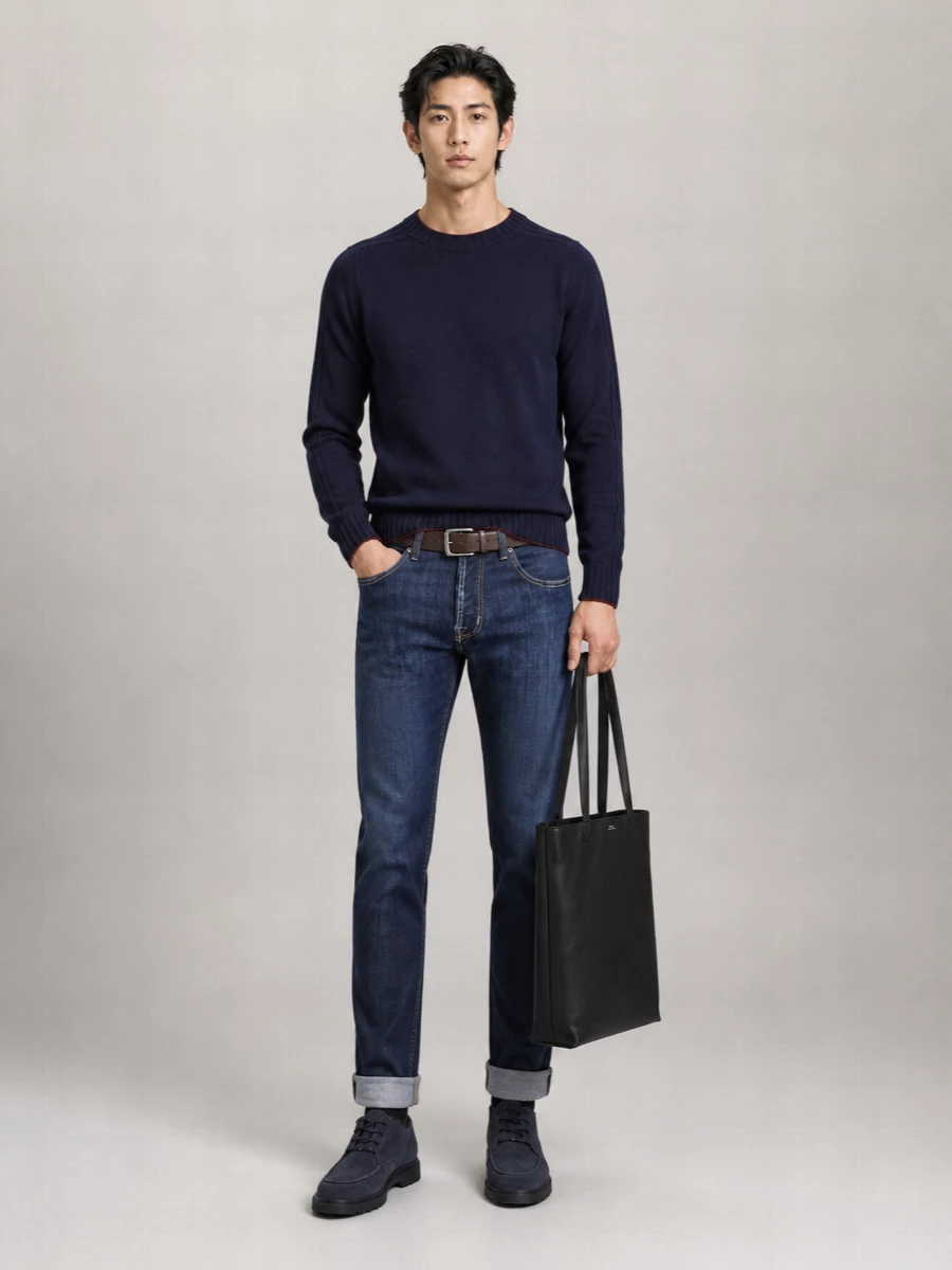 Dondup Icon Straight-Leg Trousers