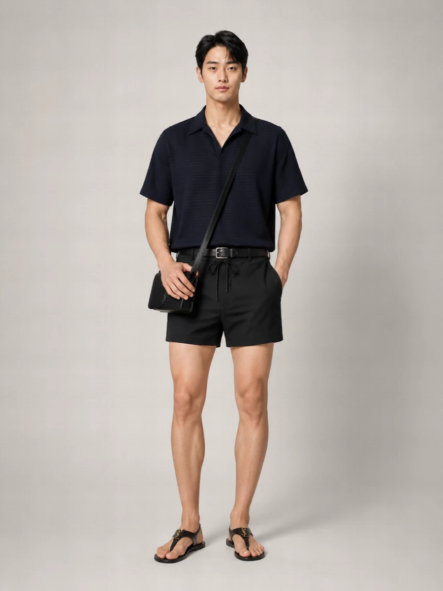 Saint Laurent Nylon Swim Shorts